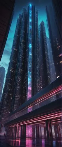 futuristic landscape,cybercity,arcology,futuristic architecture,coruscant,cybertown,highrises,skyscraping,high rises,city scape,cityscape,skyscrapers,skybridge,cyberport,black city,cityscapes,metropolis,tall buildings,coldharbour,megapolis,Conceptual Art,Fantasy,Fantasy 17