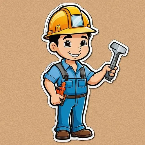 Cartoon Construction Worker Pattern,contractor,utilityman,builder,construction company,construction worker,tradesman,plumber,arvinmeritor,a carpenter,worker,coordinadora,subcontractor,bricklayer,workm