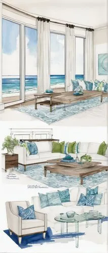 oceanfront,penthouses,sunroom,renderings,oceanview,suites,studies,beach furniture,beach house,beachfront,lounges,sketchup,blue room,neutra,hovnanian,donghia,study,seaside view,bridgehampton,beach chairs,Unique,Design,Blueprint