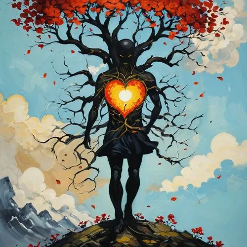 tree heart,heart chakra,root chakra,the heart of,heart flourish,fire heart,qabalah,heart background,tree of life,human heart,heart energy,valentierra,heart with crown,heart in hand,handing love,heartstream,heart,painted hearts,the luv path,heart and flourishes,Conceptual Art,Oil color,Oil Color 08