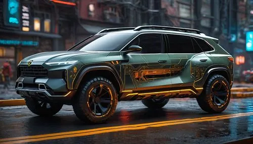 jeep trailhawk,subaru rex,chevrolet tracker,audi e-tron,nissan juke,mercedes glc,raptor,crossover suv,compact sport utility vehicle,lamborghini urus,volkswagen touareg,uaz patriot,mercedes-benz gls,porsche cayenne,jeep cherokee,toyota 4runner,toyota rav 4,toyota rav4,range rover evoque,toyota rav4 ev,Photography,General,Sci-Fi