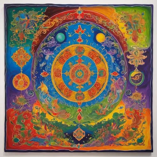 mantra om,dharma wheel,chakra square,thangka,chakras,earth chakra,dzogchen,vajrayana,thangkas,ayahuasca,mandala,samsara,pachamama,chakra,root chakra,planetary system,copernican world system,cosmography,trungpa,bodhicitta,Conceptual Art,Graffiti Art,Graffiti Art 10