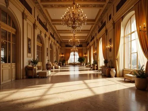 hallway,ritzau,enfilade,royal interior,ballroom,foyer,entrance hall,corridor,corridors,ornate room,neoclassical,europe palace,ballrooms,nemacolin,grand hotel europe,versailles,hallway space,palladianism,villa farnesina,villa cortine palace