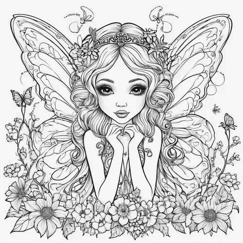 faerie,faery,little girl fairy,butterfly clip art,coloring page,coloring pages,vanessa (butterfly),flower fairy,cupido (butterfly),garden fairy,fairy,angel line art,coloring pages kids,child fairy,fairy queen,fairies aloft,julia butterfly,rosa ' the fairy,butterfly floral,butterfly vector,Illustration,Abstract Fantasy,Abstract Fantasy 10