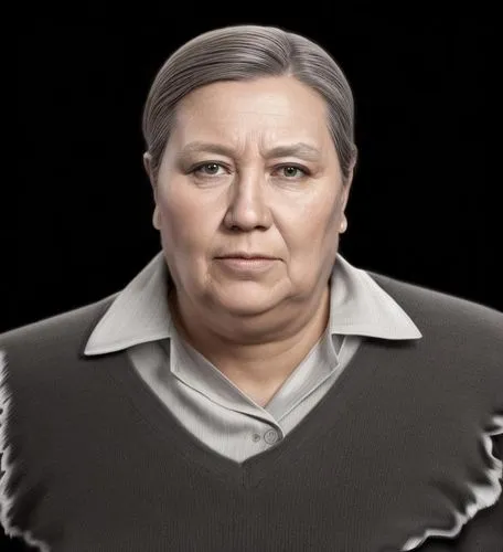 женщина,a woman in a black sweater with gray hair,rigoberta,haudenosaunee,akwesasne,hidatsa,chukovskaya,kaczynska,Common,Common,Natural