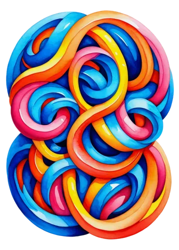 colorful spiral,swirls,autism infinity symbol,tangle,swirly orb,elastic bands,torus,mandala loops,swirl,circular puzzle,rope (rhythmic gymnastics),rubber band,spiral binding,knots,spirals,sailor's knot,curved ribbon,loop,slinky,elastic band,Illustration,Paper based,Paper Based 24