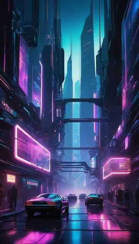 cybercity,cyberpunk,futuristic landscape,cybertown,cityscape,polara,cyberscene,metropolis,futuristic,synth,neon arrows,cyberia,colorful city,cyberworld,vapor,bladerunner,fantasy city,ultraviolet,urban,cyberport,Conceptual Art,Sci-Fi,Sci-Fi 23