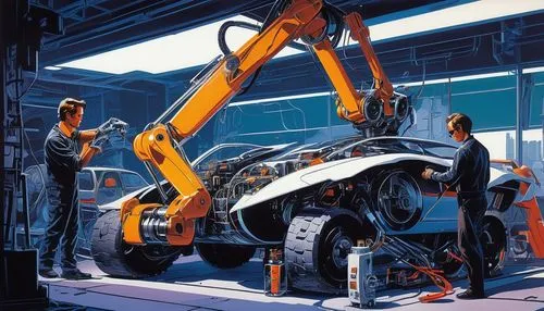 industrial robot,autoworkers,excavators,heavy machinery,two-way excavator,fantomex,autoworker,robotics,cyberdyne,robotman,excavator,mcniven,machinery,mechanizing,deathstroke,mechanize,machines,patlabor,robotech,mechanized,Conceptual Art,Sci-Fi,Sci-Fi 23