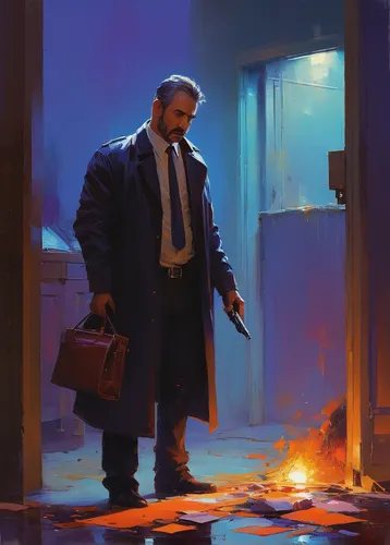 eleven,janitor,merchant,banker,shopkeeper,digital painting,mafia,sales man,businessman,tailor,dealer,fishmonger,dwarf cookin,investigator,cg artwork,the collector,the sale,mechanic,investigation,blue painting,Conceptual Art,Sci-Fi,Sci-Fi 22