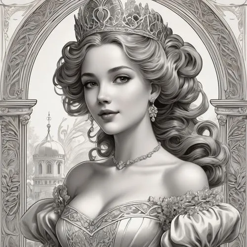 noblewoman,victorian lady,princess sofia,victoriana,fairest,gothel,Illustration,Retro,Retro 08