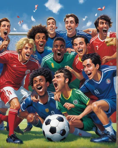 children's soccer,world cup,european football championship,soccer world cup 1954,footballers,football team,youth sports,soccer players,fifa 2018,soccer team,uefa,football fans,eight-man football,women's football,six-man football,wall & ball sports,individual sports,game illustration,sports,footballer,Conceptual Art,Fantasy,Fantasy 20