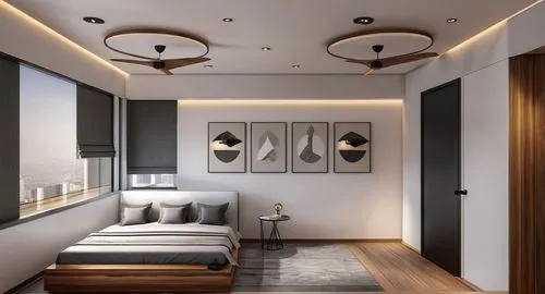 modern room,sleeping room,modern decor,interior modern design,contemporary decor,room divider,interior design,interior decoration,bedroom,great room,guest room,3d rendering,ceiling fixture,ceiling lig