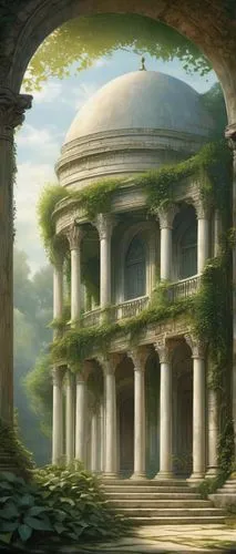 artemis temple,ancient house,ancient city,panagora,the ancient world,the ruins of the,parnassus,mausoleum ruins,coliseo,halicarnassus,walhalla,coliseum,greek temple,neoclassical,ancient ruins,temple of diana,arboreus,pantheon,italy colosseum,gerome,Illustration,Realistic Fantasy,Realistic Fantasy 41