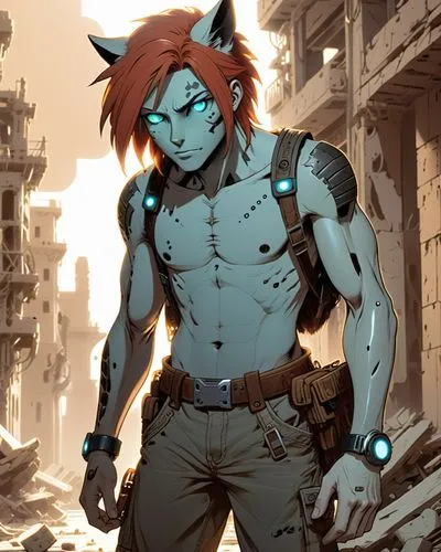 shadman,thundercats,lobo,wulk,sakazaki,male character,Conceptual Art,Sci-Fi,Sci-Fi 17