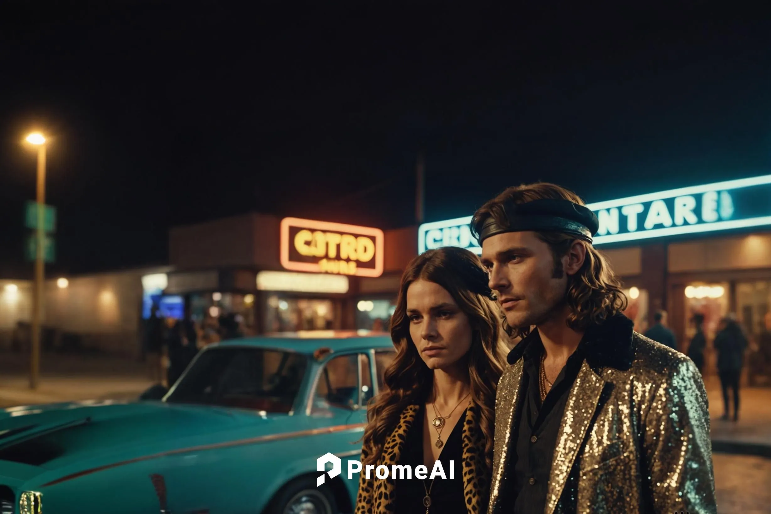 Get rid of AI Watermark and add Green Camaro,nighthawks,vintage man and woman,klute,vintage boy and girl,riviera,retro diner,valensi,sequin,camaros,fleetwood,galaxie,seventies,disco,robbers,motel,zell