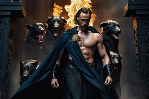 artus,perseus,doberman,daemon,great dane,king of the ravens,werewolves,mythological,afghan hound,king shepherd,loki,howl,bohemian shepherd,canines,zodiac sign leo,black shepherd,lucifer,greek mythology,posavac hound,ursa,Photography,Fashion Photography,Fashion Photography 26