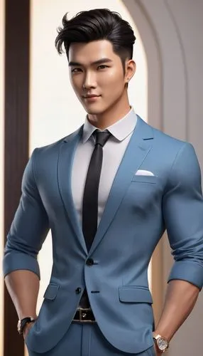 gangnam,male character,dojima,3d man,salaryman,sanchai,Unique,3D,3D Character