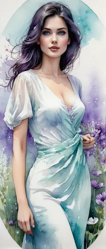 rose of sharon,watercolor women accessory,horoscope libra,pregnant woman icon,celtic woman,zodiac sign libra,fairy tale character,jasmine blue,virgo,girl in flowers,horoscope taurus,horoscope pisces,jasmine-flowered nightshade,the lavender flower,la violetta,rosa 'the fairy,jasmine,decorative figure,portrait background,jasmine blossom,Conceptual Art,Daily,Daily 04