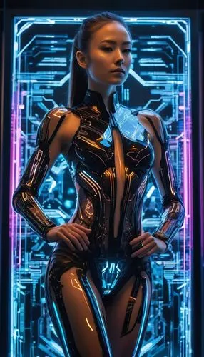 cyberdog,tron,neon body painting,cyberangels,electro,cyberstar,futuristic,cyberia,cyberian,zenon,cyberpunk,zhu,cybersmith,chunli,cyber,cybernet,cortana,valerian,mayhle,joi,Conceptual Art,Sci-Fi,Sci-Fi 10