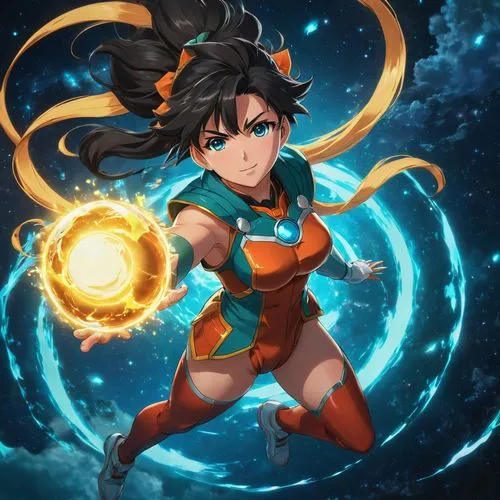 goku,symetra,ying,tracer,kayano,takikomi gohan,son goku,umiuchiwa,ashitaba,ixia,wuchang,kosmea,explosion,flame spirit,honmei choco,goddess of justice,ganai,mara,elza,caster,Photography,General,Fantasy