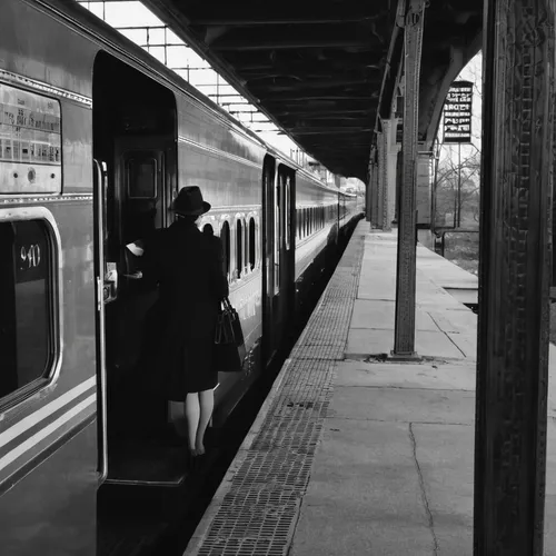 the girl at the station,last train,transit,disused trains,early train,train platform,london underground,long-distance train,commuter,subway,train,commuting,train way,the train,in transit,commute,subway station,girl walking away,skytrain,street photography,Photography,Black and white photography,Black and White Photography 08