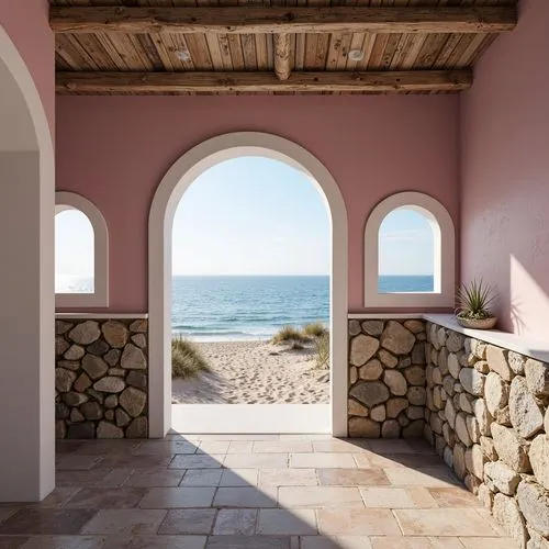 window with sea view,greek island door,tinos island pyrgos,xandros,leandros,pantelleria,alcove,karpathos,alcoves,breezeway,archways,karpathos island,loggia,spanish tile,sicily window,beach hut,oceanfront,sfakia,palmilla,mudbrick