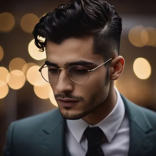 silver framed glasses,pompadour,sprezzatura,pompadours,smart look,debonair,red green glasses,afgan,lace round frames,reading glasses,dapper,zayn,suave,marcel,erwan,pomade,pakistani boy,color glasses,formal guy,looksmart,Photography,General,Cinematic