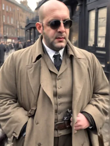 frock coat,whitby goth weekend,mafia,cordwainer,banker,overcoat,old coat,sherlock holmes,suit actor,detective,al capone,trench coat,spy,professor,fuller's london pride,james bond,barrister,godfather,war correspondent,the doctor