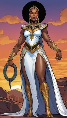 nubia,ororo,neith,teferi,sisoulith,kemet,Illustration,American Style,American Style 13