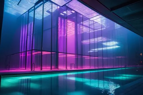 aqua studio,glass wall,water cube,futuristic art museum,aquarium,glass building,aquariums,seaquarium,glass blocks,glass facade,nightclub,marine tank,acquarium,mirror house,subaquatic,water wall,infinity swimming pool,swimming pool,underwater playground,glass facades,Photography,Artistic Photography,Artistic Photography 01