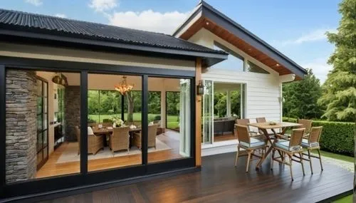 Black metal sheet eaves,landscape designers sydney,landscape design sydney,conservatories,fendalton,weatherboard,summerhouse,garden design sydney,verandahs,weatherboarding,folding roof,summer house,in