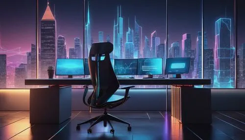 blur office background,neon human resources,night administrator,cybercity,cybertown,desk,computer workstation,working space,computable,cyberpunk,cyberscene,modern office,computer room,cyberworld,cool backgrounds,desktops,background vector,cybertrader,background design,workstations,Illustration,Black and White,Black and White 32