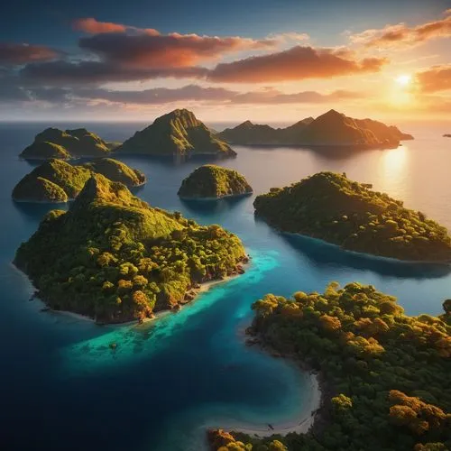 raja ampat,palawan,padar,labuanbajo,archipelagos,coron,islands,archipelago,norway island,micronesia,french polynesia,indonesia,tailandia,java island,philippines,polynesia,philippines scenery,an island far away landscape,kei islands,islets,Photography,General,Fantasy