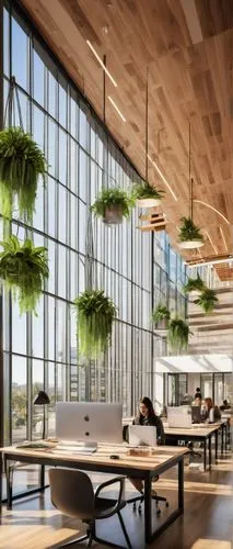 modern office,gensler,snohetta,creative office,offices,daylighting,forest workplace,bureaux,steelcase,blur office background,modern decor,headquaters,hanging plants,workspaces,weyerhaeuser,planta,bizinsider,lendingtree,foodplant,contemporary decor,Conceptual Art,Sci-Fi,Sci-Fi 12