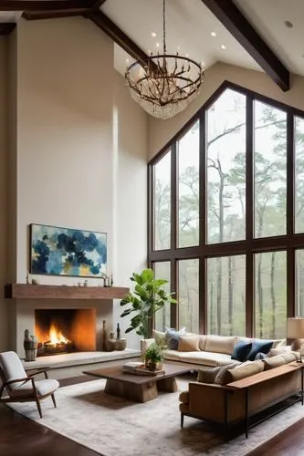 luxury home interior,modern living room,family room,living room,interior modern design,contemporary decor,fire place,livingroom,home interior,modern decor,wooden windows,sitting room,hovnanian,wood window,sunroom,mid century modern,fireplaces,wooden beams,interior design,beautiful home,Illustration,Vector,Vector 09