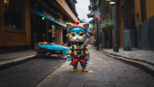 donald duck,pinocchio,pororo the little penguin,smurf figure,geppetto,blue and gold macaw,tucan,toco toucan,canard,triggerfish-clown,pubg mascot,guacamaya,smurf,town crier,city pigeon,street pigeon,al