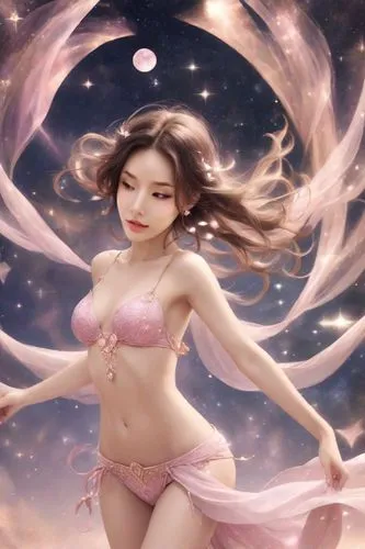 diaochan,qixi,japanese sakura background,fantasy picture,fantasy woman,yangmei