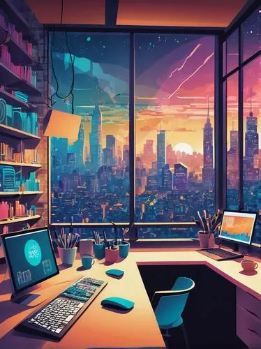 modern office,working space,computer room,blur office background,study room,office desk,background vector,creative office,workspace,work space,desk top,desk,sci fiction illustration,computer desk,offices,computer workstation,world digital painting,computer art,office,work desk,Illustration,Vector,Vector 21