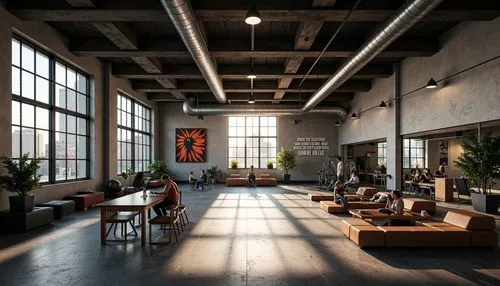 loft,lofts,dogpatch,offices,officine,modern office,fabrik,daylighting,wooden beams,factory hall,packinghouse,warehouse,interior design,industrial hall,interiors,modern decor,gansevoort,creative office,usine,lobby