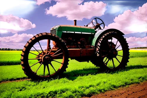 old tractor,farm tractor,tractor,farmall,fordson,vintage buggy,agricultural machine,steam car,vintage vehicle,old wagon train,tractors,old vehicle,john deere,antique car,ploughing,chuckwagon,old model t-ford,agricola,cornplanter,tillage,Conceptual Art,Sci-Fi,Sci-Fi 07