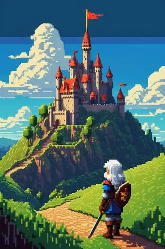 pixel art,bastion,knight's castle,meteora,castleguard,witcher,knight village,adventurer,citadel,summit castle,fantasy world,castel,castle,game art,scandia gnomes,3d fantasy,castles,vinpearl land,pixel,fairy tale castle,Photography,Black and white photography,Black and White Photography 15