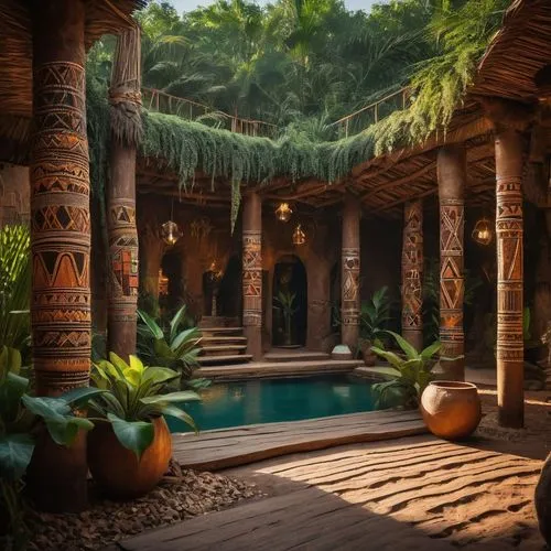 anantara,amanresorts,dorne,cabana,cabanas,tropical house,javanese traditional house,gondwanaland,tropical jungle,riad,polyneices,tropical island,palm garden,royal palms,artemis temple,shangri,palapa,tropicale,polynesian,kanaloa,Photography,General,Fantasy