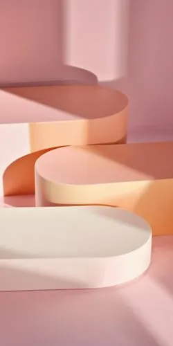 curved ribbon,pastel wallpaper,segments,cinema 4d,layer nougat,idents