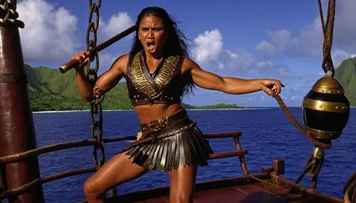 hinemoa,polynesian girl,xena,atlantean,maori,shakuntala,Illustration,American Style,American Style 07