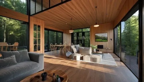 sunroom,forest house,timber house,inverted cottage,mid century house,the cabin in the mountains,cubic house,treehouses,small cabin,cabin,bohlin,house in the forest,prefab,wood deck,breakfast room,wooden house,summer house,interior modern design,tree house,wooden windows,Photography,General,Realistic