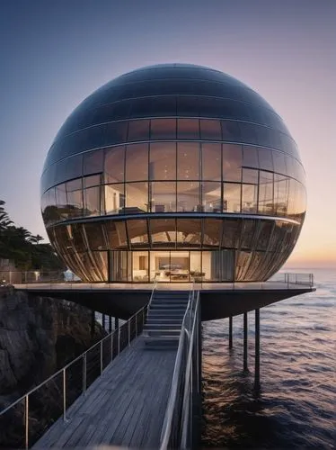 futuristic art museum,house of the sea,futuristic architecture,musical dome,observatoire,malaparte,Photography,General,Natural