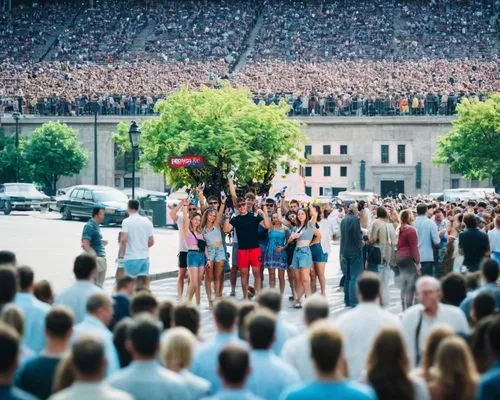 crowd of people,concert crowd,crowd,the crowd,crowds,human chain,procession,pageantry,nimes,champ de mars,zagreb,munich,street performance,waldbühne,audience,victory day,tilt shift,czechia,people,parade