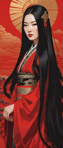 oriental princess,geisha,oriental longhair,red sun,mulan,geisha girl,oriental girl,chinese art,oriental painting,hwachae,yi sun sin,oriental,japanese art,katana,red lantern,wuchang,taiwanese opera,inner mongolian beauty,shuanghuan noble,kitsune,Photography,General,Natural