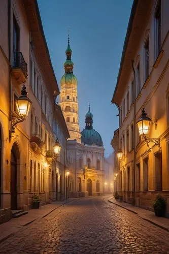 Hungarian architecture, ornate Baroque style, grandiose buildings, intricate stone carvings, majestic columns, symmetrical facades, colorful roof tiles, Gothic spires, medieval townhouses, cobblestone