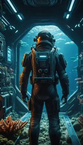 aquanaut,underwater background,scuba,deep sea diving,marine tank,undersea,deep sea,marine biology,under the water,scuba diving,the bottom of the sea,ocean floor,dive computer,aquarium,nautilus,under sea,under the sea,bottom of the sea,coral guardian,aquatic,Photography,General,Sci-Fi